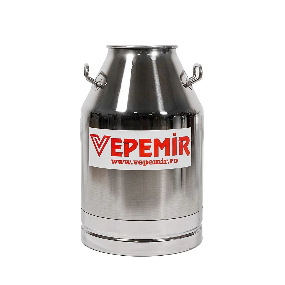 Bidon colectare VEPEMIR, din Inox, capacitate 25 litri