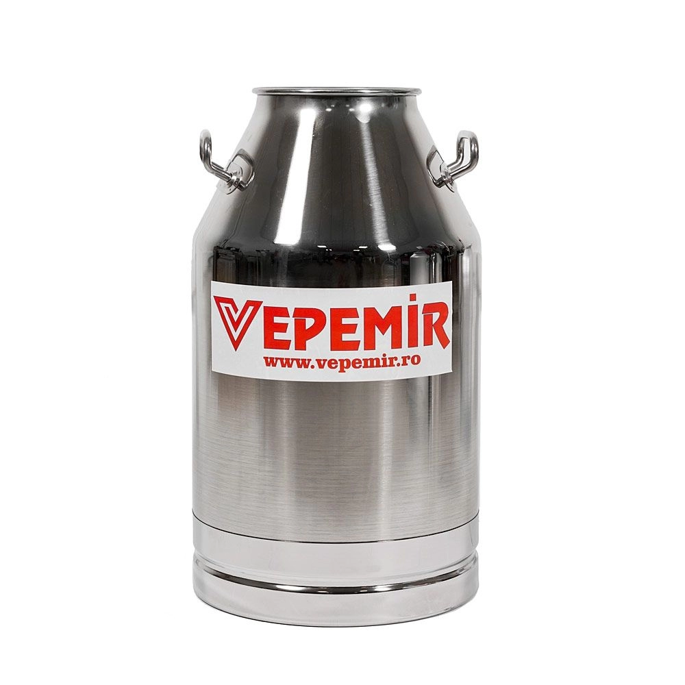 Bidon colectare VEPEMIR, din Inox, capacitate 30 litri