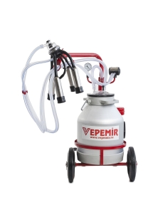Aparat de muls vaci VEPEMIR 1 post si 1 bidon Aluminiu 30... 2